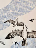 Striped birds Original