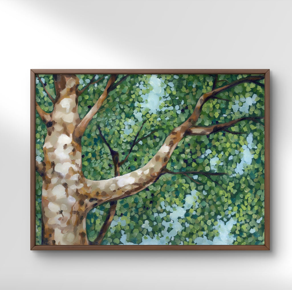 Rustling leaves Print